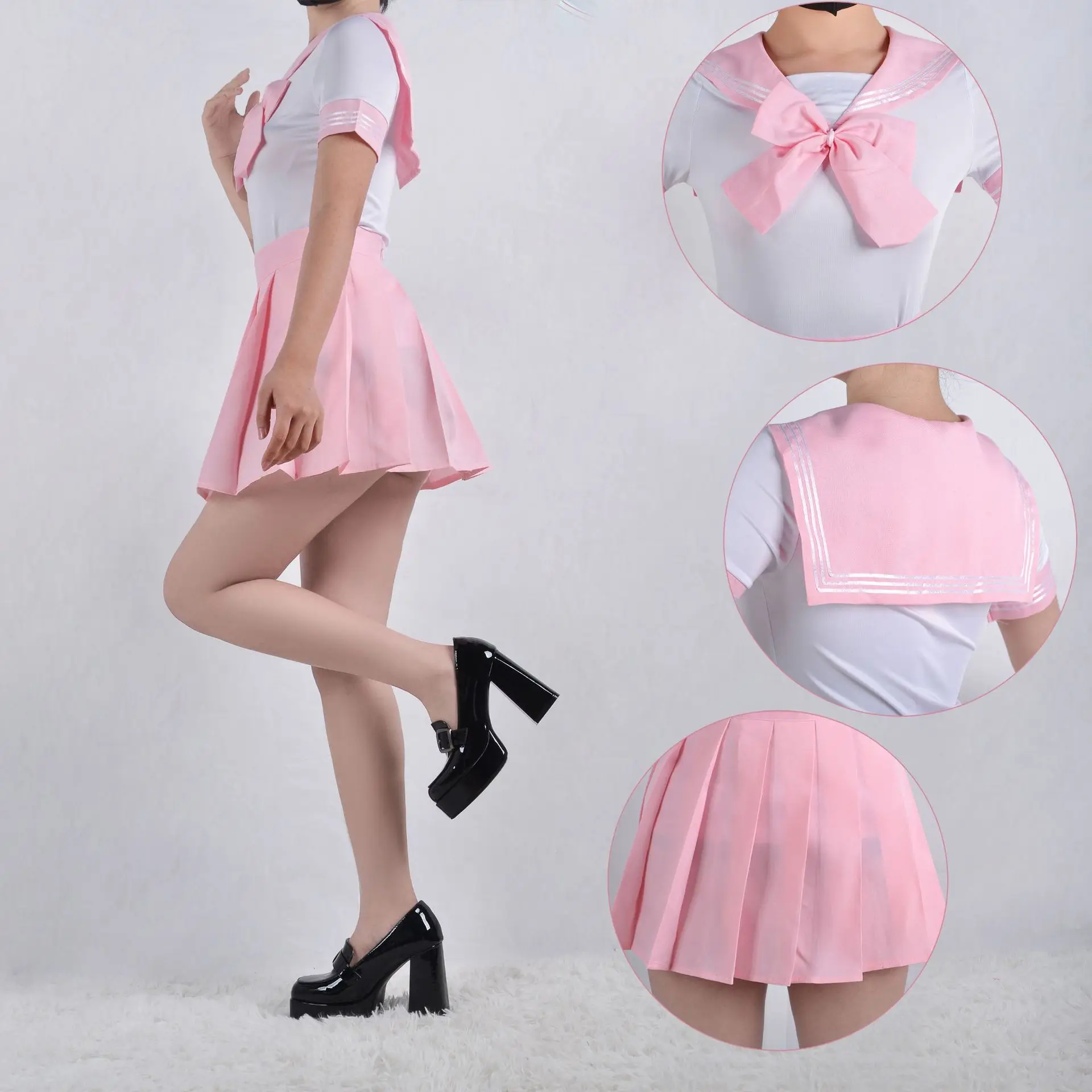 robe JK rose bleu Usag rouge   - Anime Cosplay Marin review and price