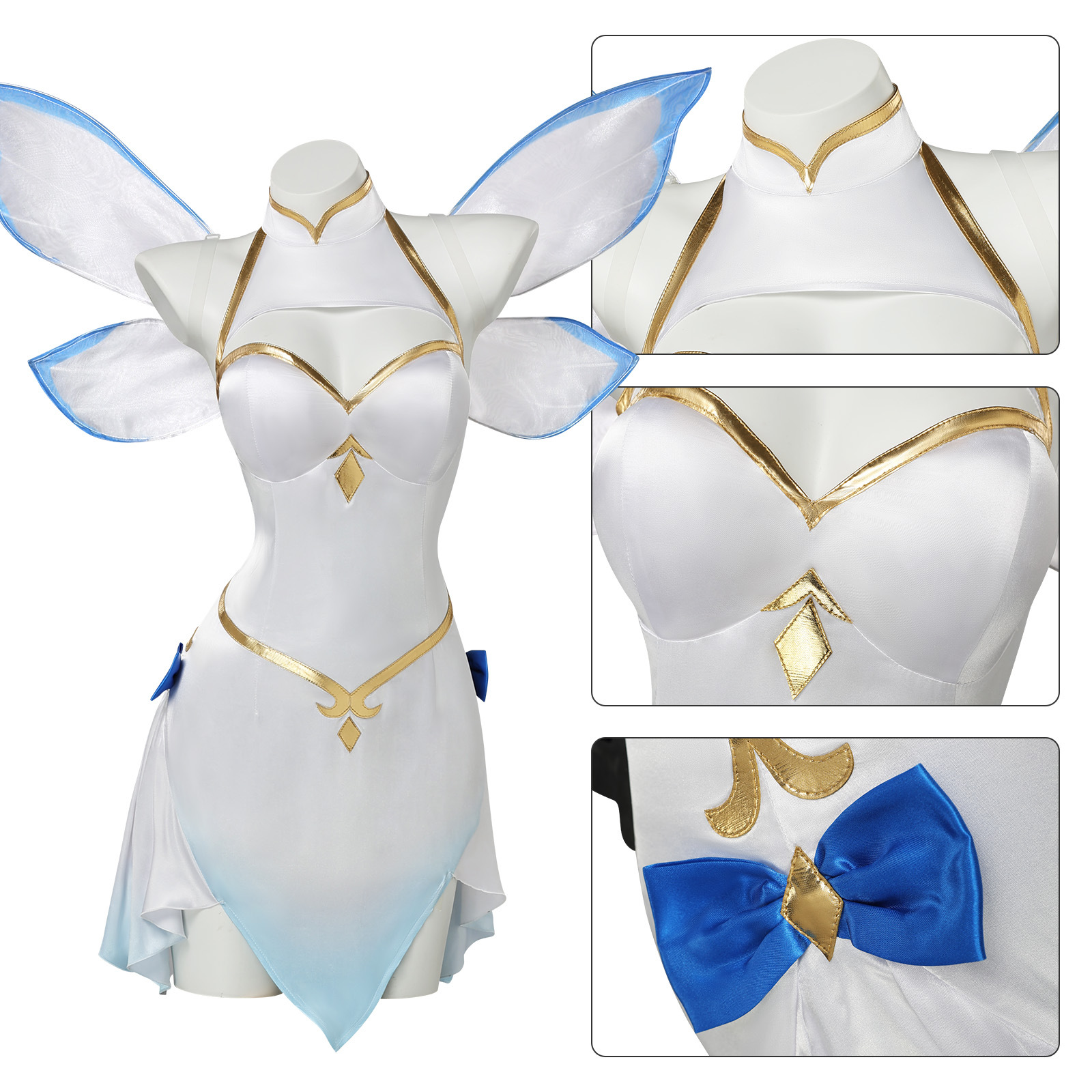 Anime Re:zero Rem Cosplay Cost - Re Zero Rem Wig review and price