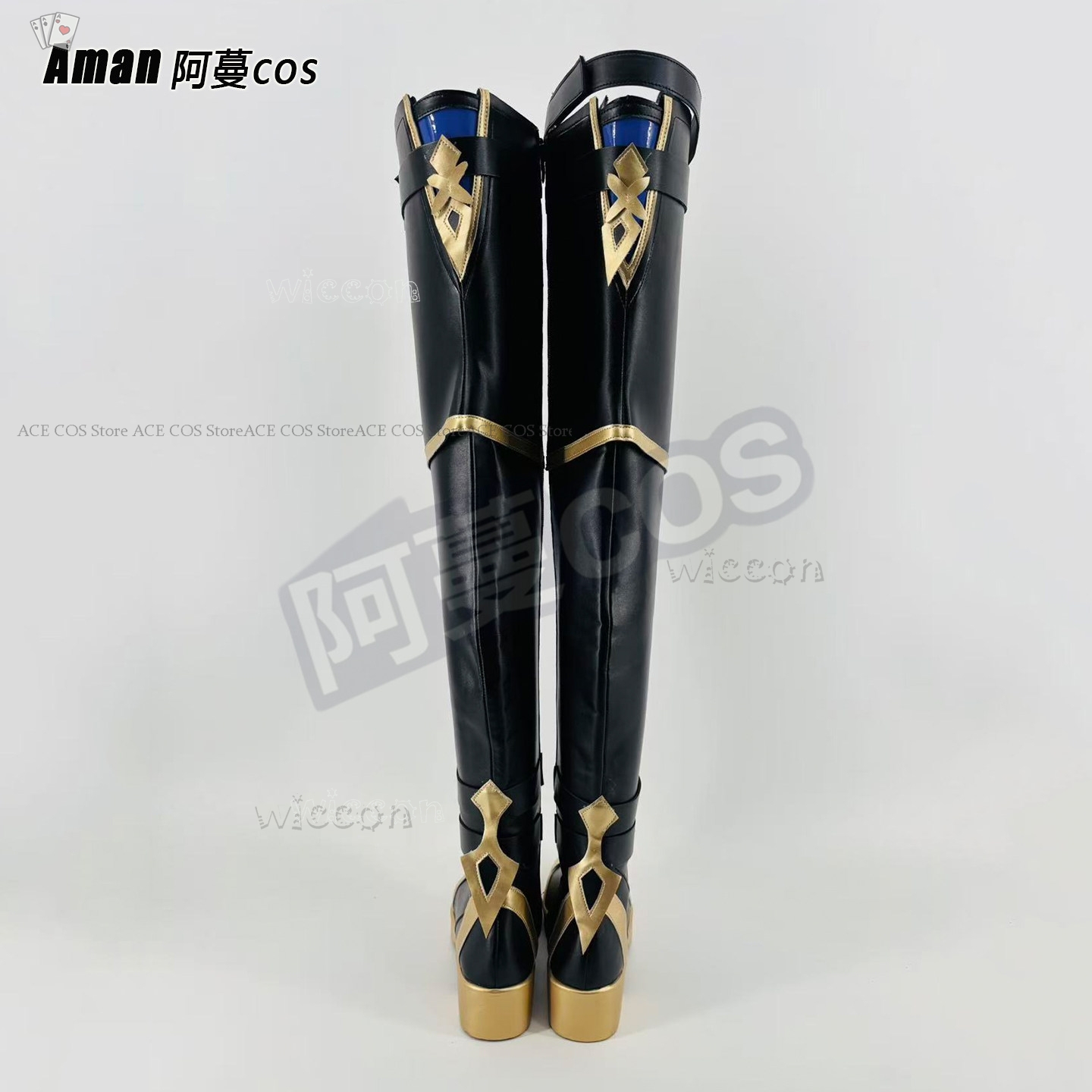Genshin Impact Lohen High Knee - Anime Cosplay Plus Size review and price