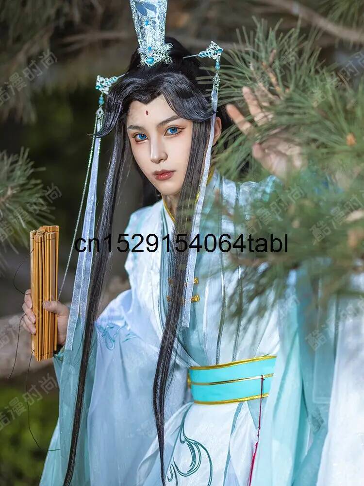New Tian Guan Ci Fu Fengshi Qi - Anime Cosplay Wig review and price