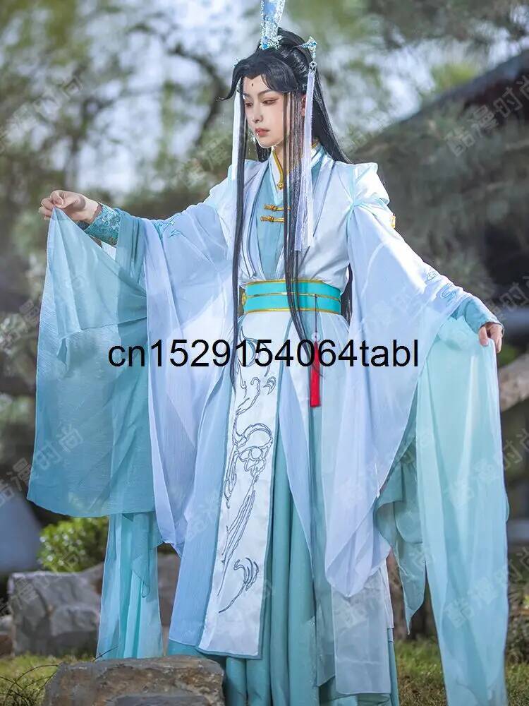 New Tian Guan Ci Fu Fengshi Qi - Anime Cosplay Wig review and price