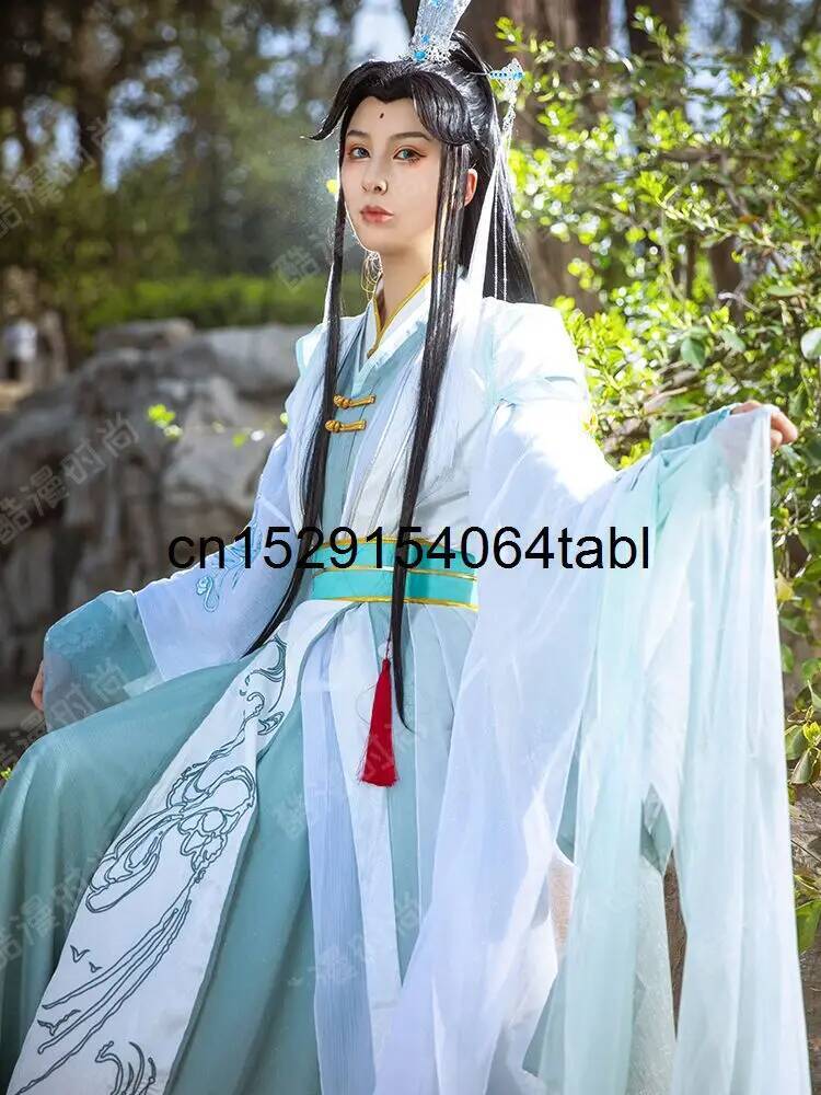 New Tian Guan Ci Fu Fengshi Qi - Anime Cosplay Wig review and price