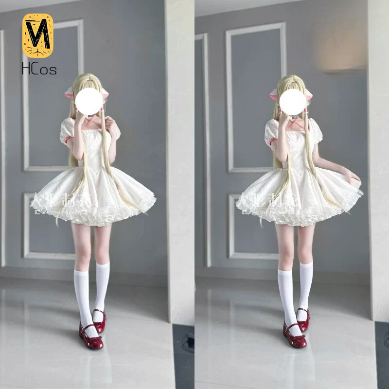 Chobits Chi Cosplay Costume Pi - Anime Cosplay Pink review and price